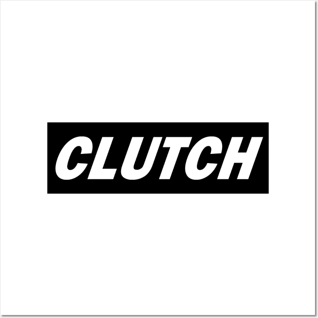 Clutch - box logo Wall Art by PaletteDesigns